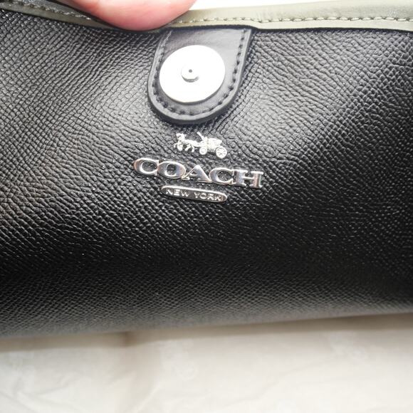 NEW Coach 5696 City Tote In Signature Canvas Leather Khaki/Surplus Bag Purse - Picture 9 of 13